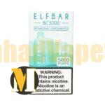 پاد یکبار مصرف هندوانه آبنباتی الف بار <br><span>ELFBAR Watermelon Jolly Ice EB BC5000</span> - Image 2